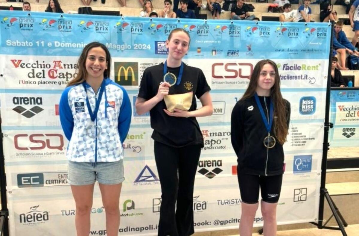 Nuoto - Al Gran Prix Città di Napoli brilla Ilaria Fonte dei NuotatoriKrotonesi - 