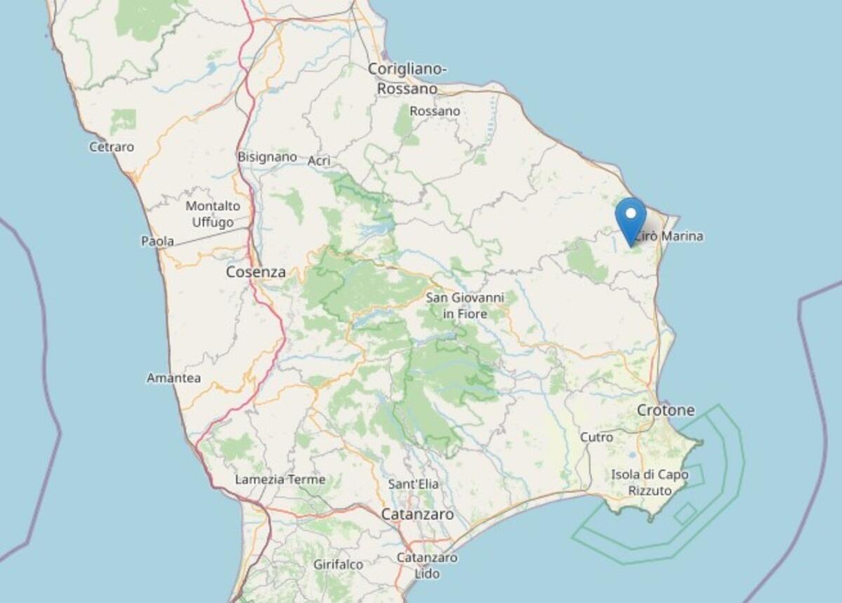 Terremoto nel crotonese, la ProCiv Calabria rassicura: "Nessun danno, fenomeno monitorato" - 