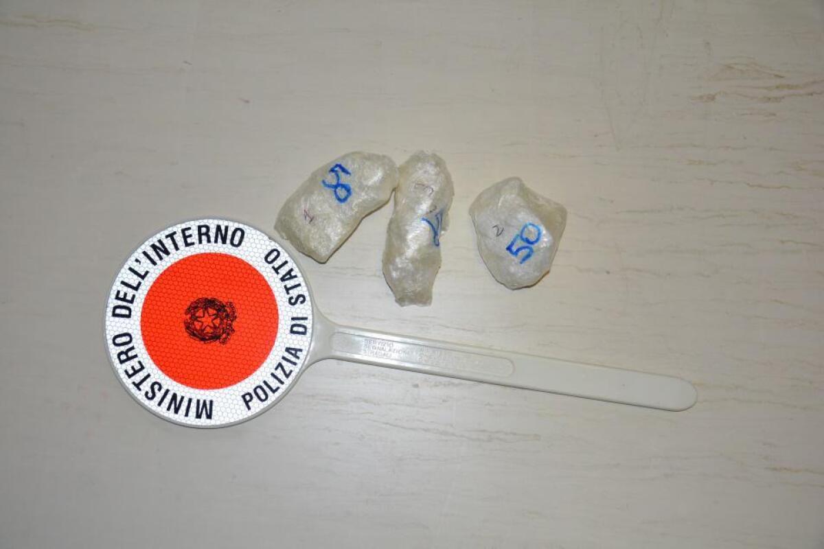 Arrestato giovane diciannovenne per possesso di cocaina - 