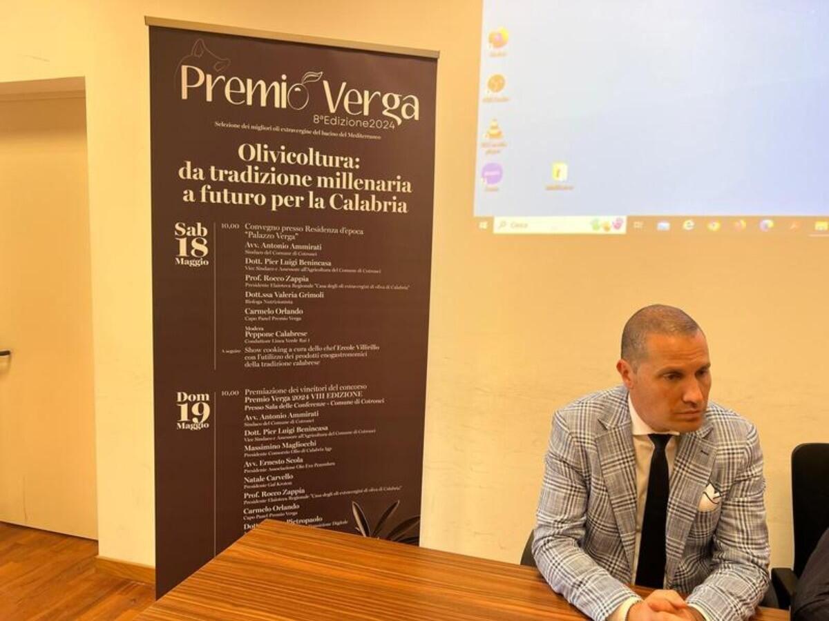 Presentato in Cittadella il Premio Verga che si svolgerà il 18 e 19 maggio a Cotronei - 