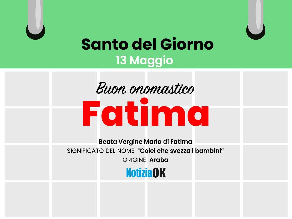 Onomastico: oggi si celebra la Beata Madonna di Fatima - 