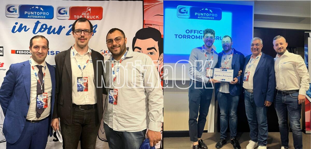 Importante riconoscimento per l'officina Torromino - 