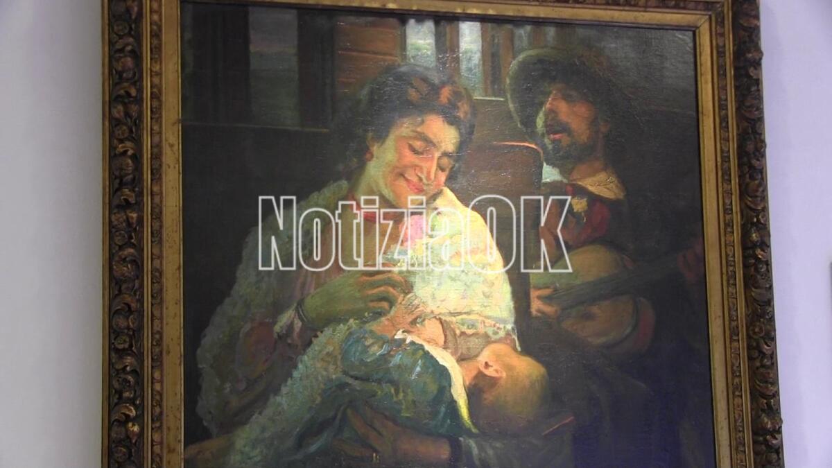 (VIDEO) Il pittore crotonese Gaele Covelli ora ammirato anche in 3D - 