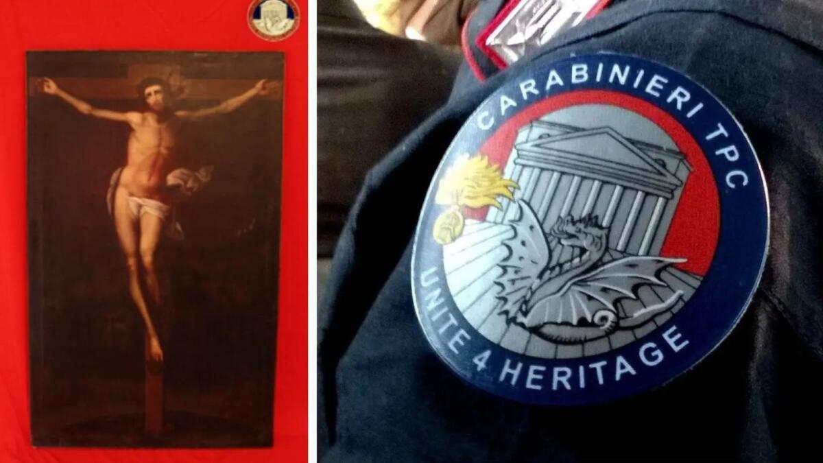 I Carabinieri del Nucleo Tutela Patrimonio Culturale di Cosenza ritrovano un Cristo in croce raro - 
