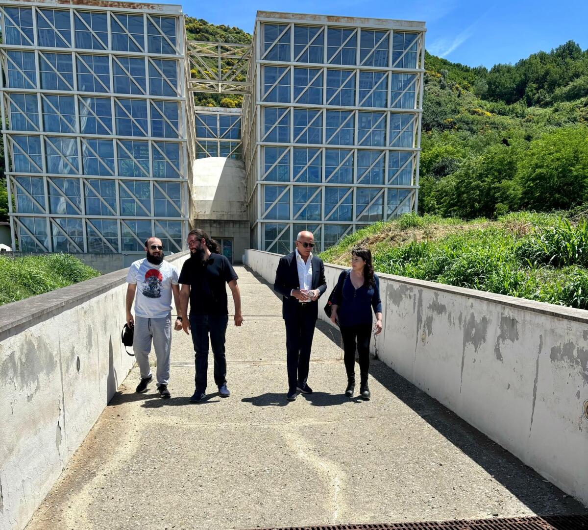 Cosenza - Sopralluogo al planetario, il Sindaco: "Vogliamo fatelo diventare eccellenza" - 