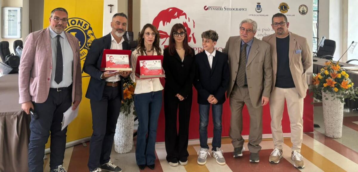 Castrovillari - Tanti riconoscimenti  al Premio Giornalistico Giuliano Sangineti - 