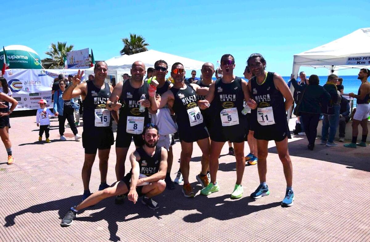 Prima prova su strada per la Milonrunners, alla Corri Squillace ottima prestazione - 