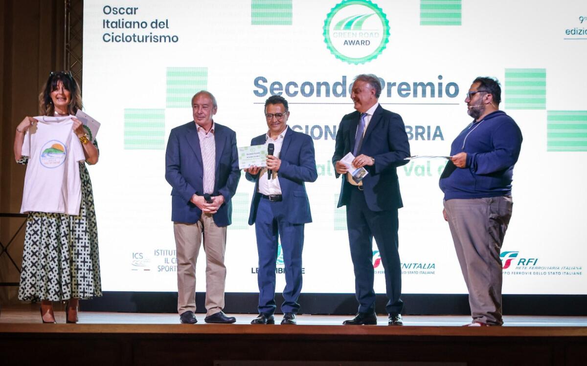 Quella della Val di Neto è una ciclovia da oscar. Secondo posto al Green Road Award - 