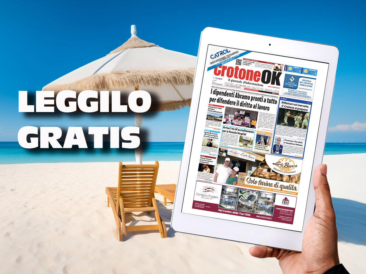 CLICCA QUI E LEGGI SUBITO CROTONEOK - 