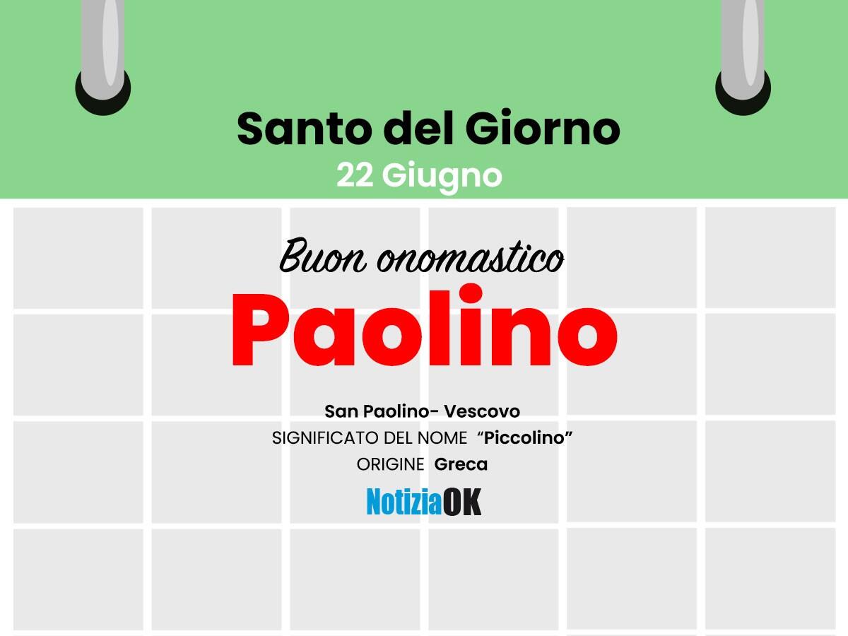 Oggi la Chiesa celebra la memoria di San Paolino - 
