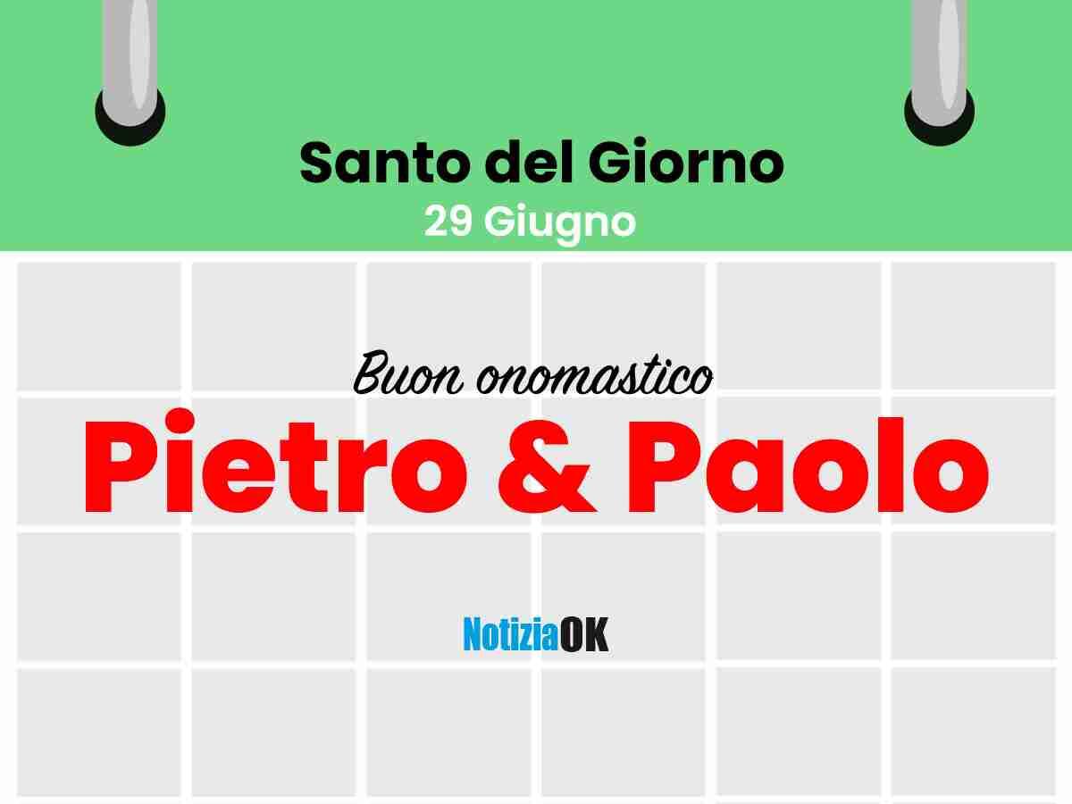 Oggi si celebrano i Santi Pietro e Paolo - 