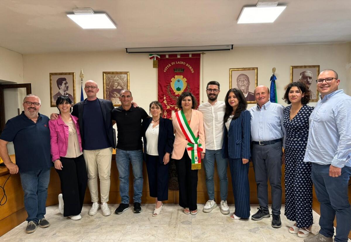 Laino Borgo - Insediata l'amministrazione Russo bis - 