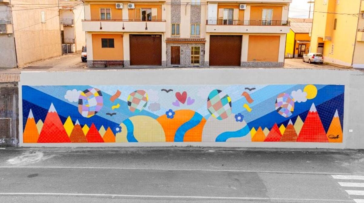Porta la firma di Massimo Sirelli il mosaico più grande della Calabria - 