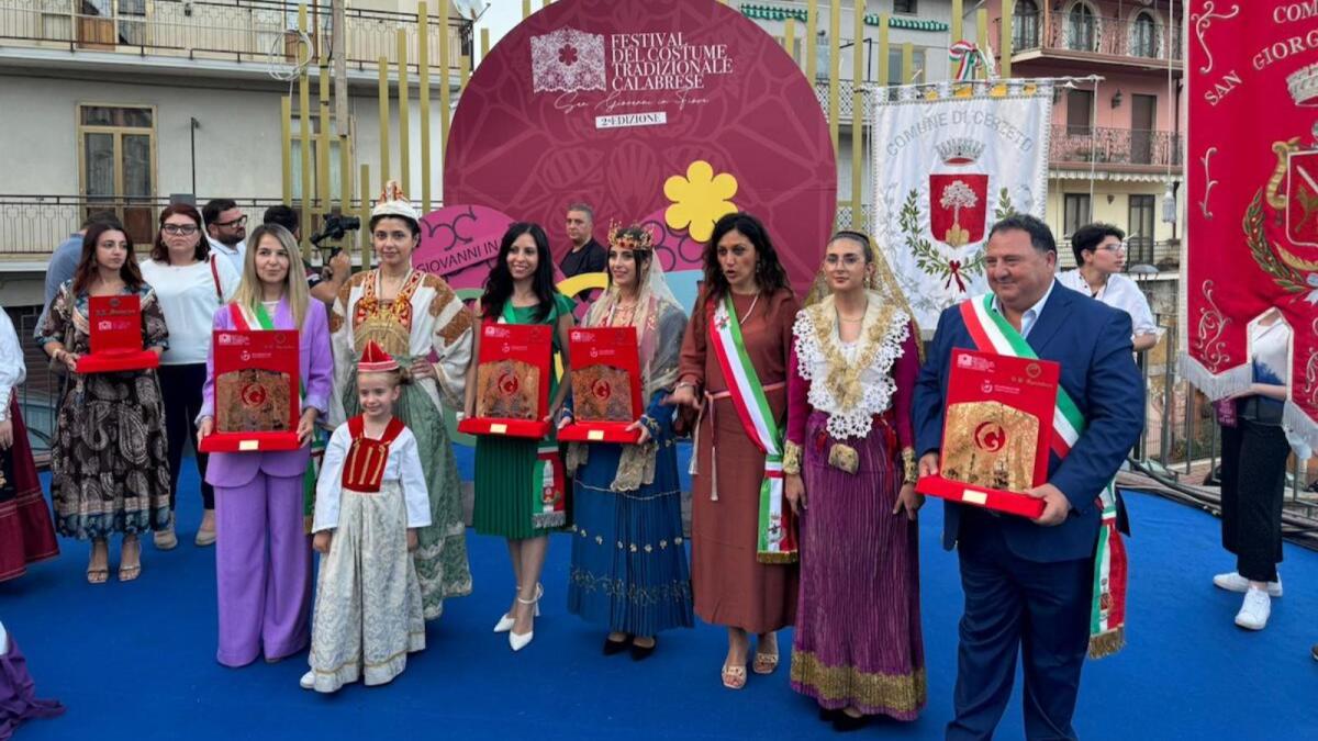 Costumi tradizionali dell'arberia, vince San Giorgio Albanese -