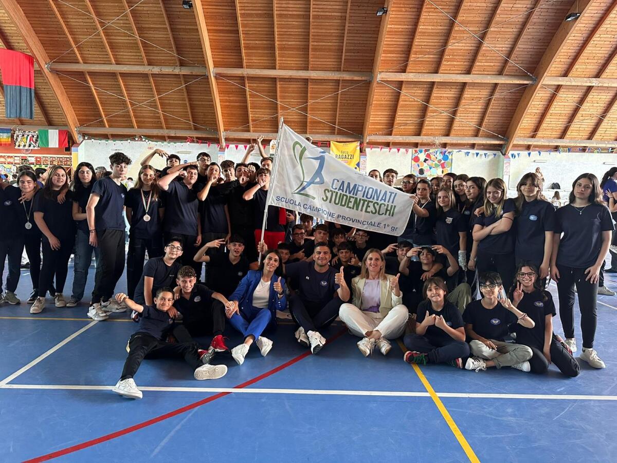 L'Ic Maria Grazia Cutuli Primeggia ai Campionati Studenteschi, Scuola Campione Provinciale I Grado - 