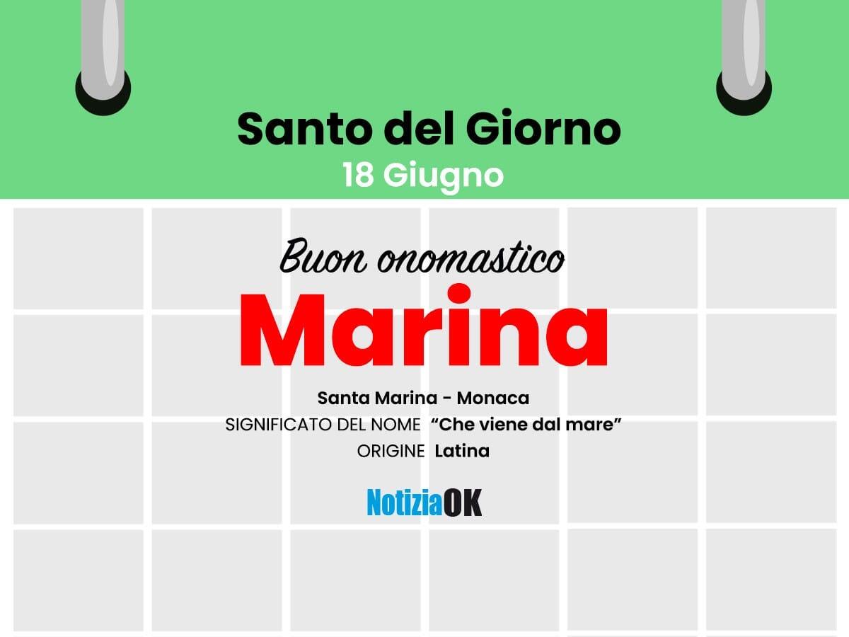 Onomastico: il Santo del giorno è Santa Marina - 