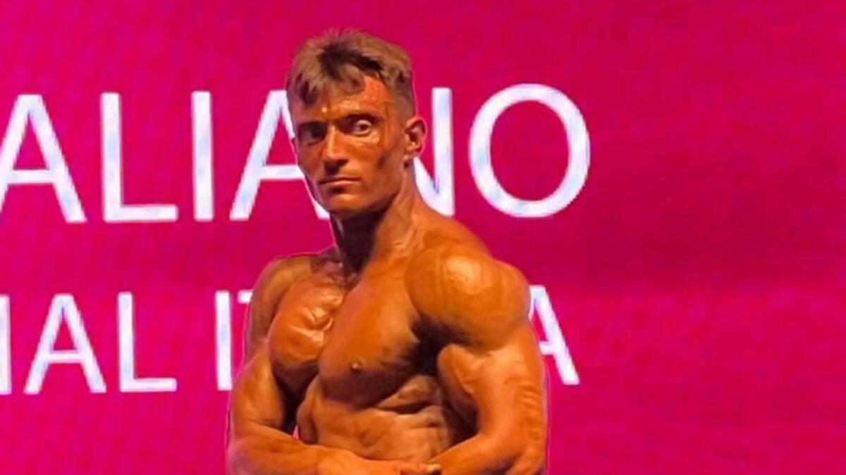 Alfonso Cavarretta campione italiano Body Building - 