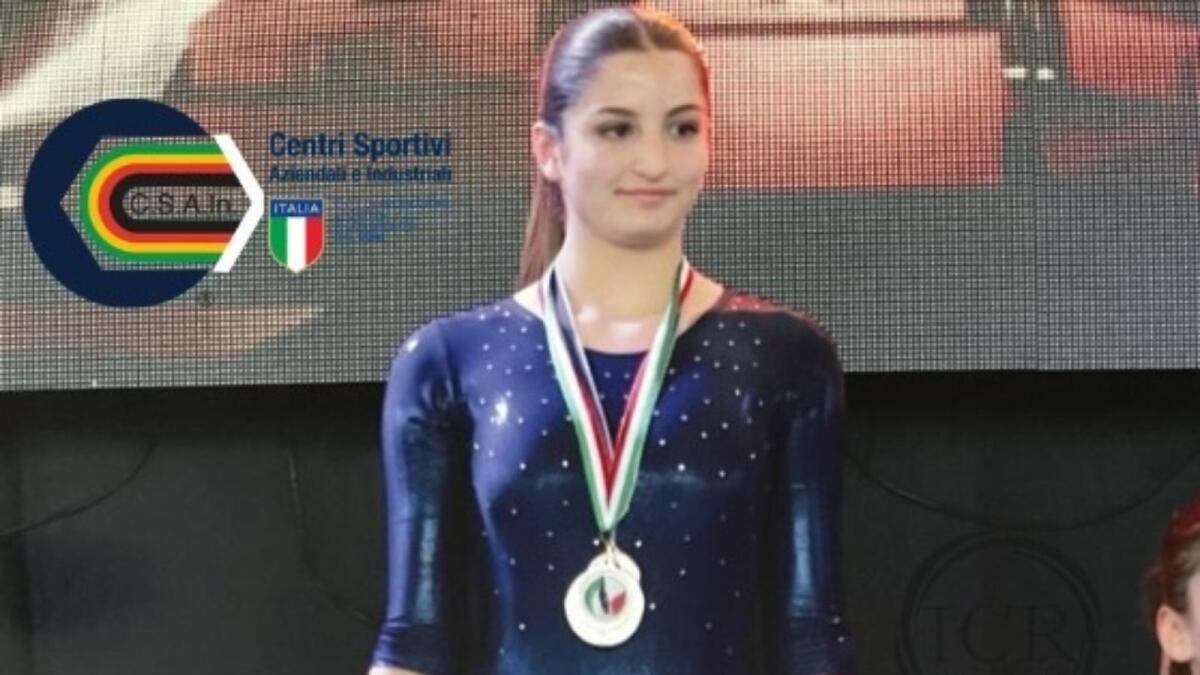 Isola trionfa con Ludovica Mercurio campionessa italiana di Mini Trampolino - 
