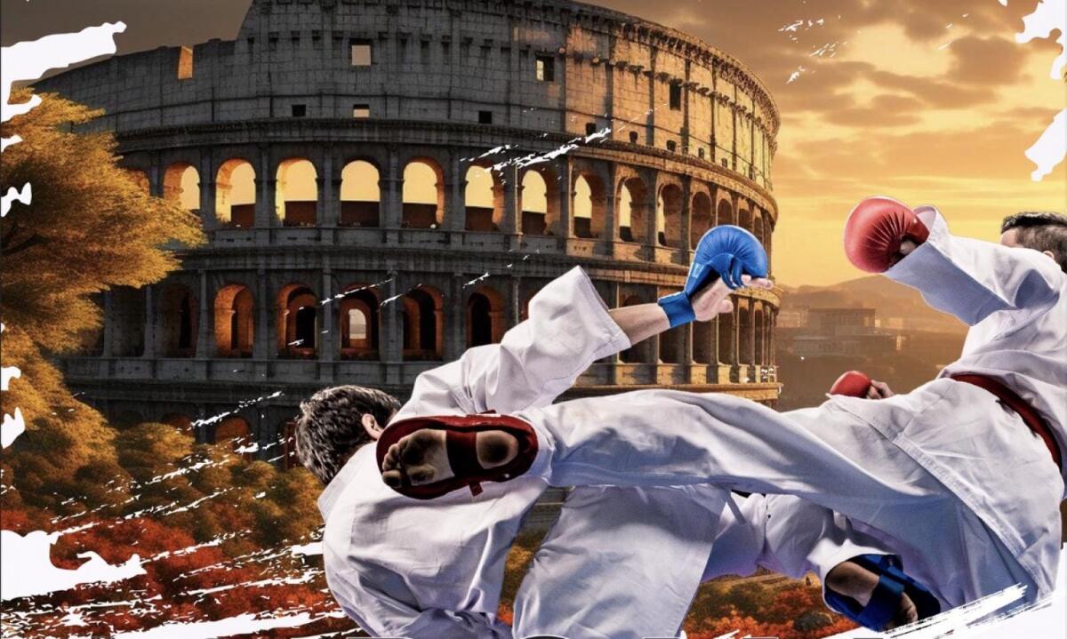 Gli atleti dell'Accademia Karate Crotone pronti per gli Open di Roma - 