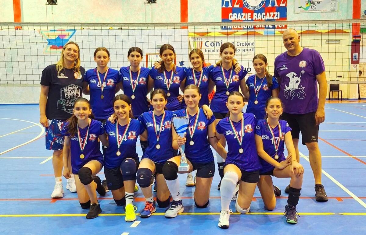 Pallavolo Crotone - Le sirenette campionesse under 13 - 