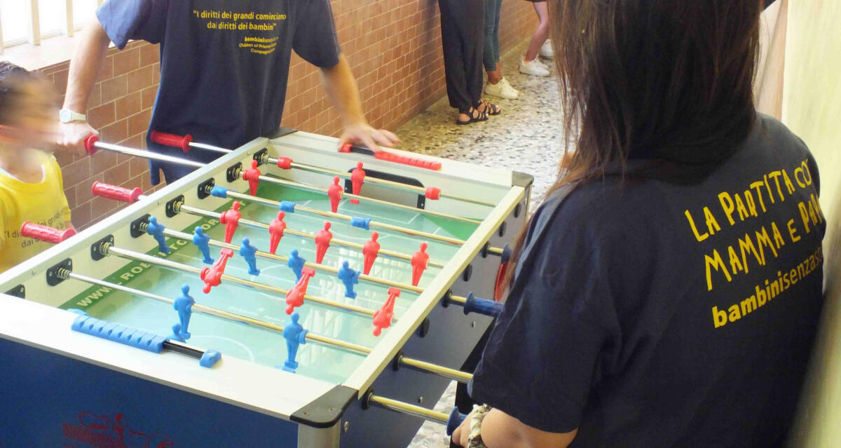 Anche nella casa circondariale di Paola arriva la "partita con mamma e papà" - 