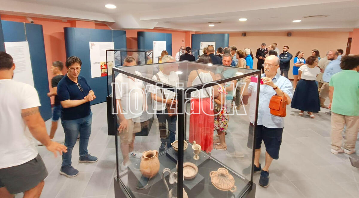 (VIDEO) Crotone si riappropria dei propri tesori, Aversa: ''E' giusto siano esposti qui, e non altrove'' - 