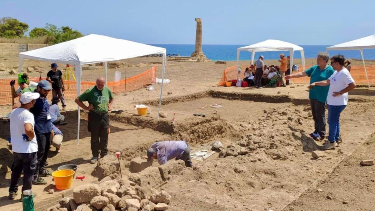 Crotone - Open day sulla campagna scavi a Capo Colonna - 