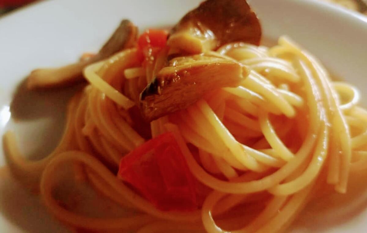 Un morso al sapore ai funghi Cardoncelli - 