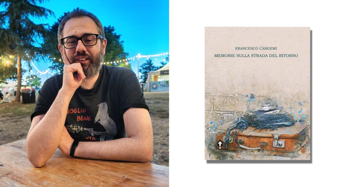 Cosenza - Francesco Cangemi al festival letterario Laudomia per presentare il suo libro - 