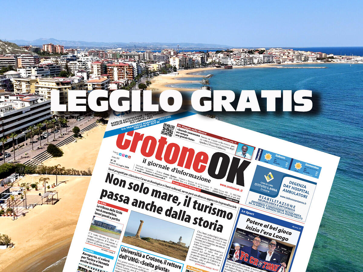 CLICCA QUI E LEGGI SUBITO CROTONEOK - 