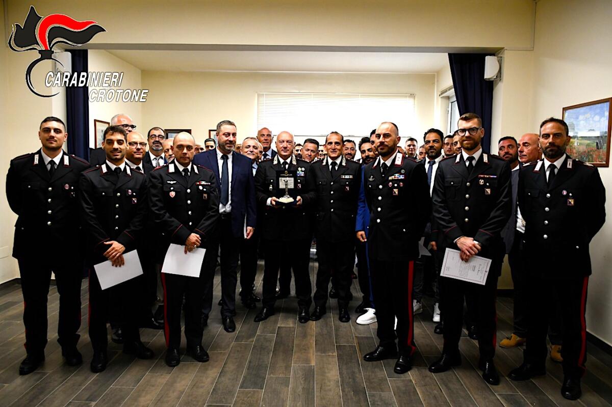 (Foto Gallery) Crotone - Il Comandante della Legione Carabinieri “Calabria” visita la caserma - 