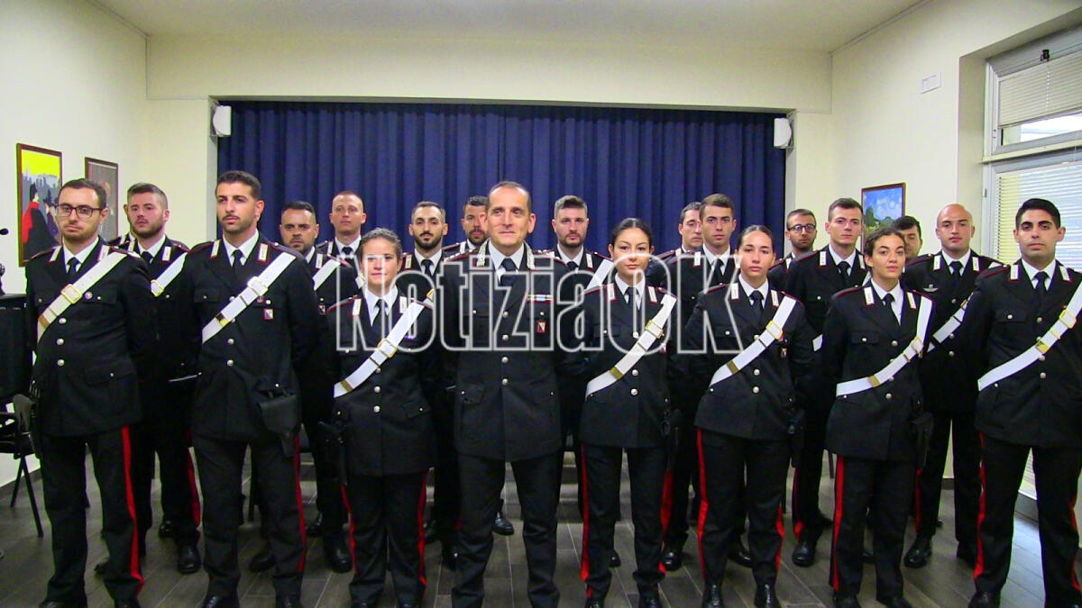 21 nuovi carabinieri al servizio del territorio crotonese: ''Parte integrante dellla comunità'' - 