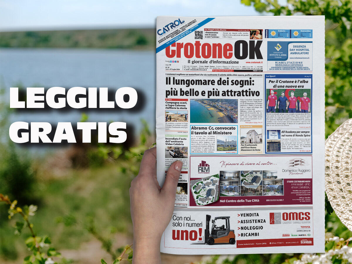 CLICCA QUI E LEGGI SUBITO CROTONEOK - 