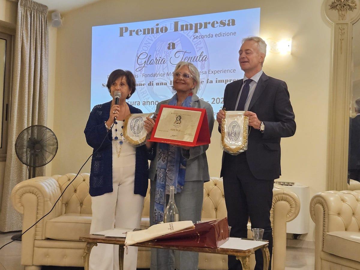 All'imprenditrice Gloria Tenuta il Premio Impresa 2024 - 