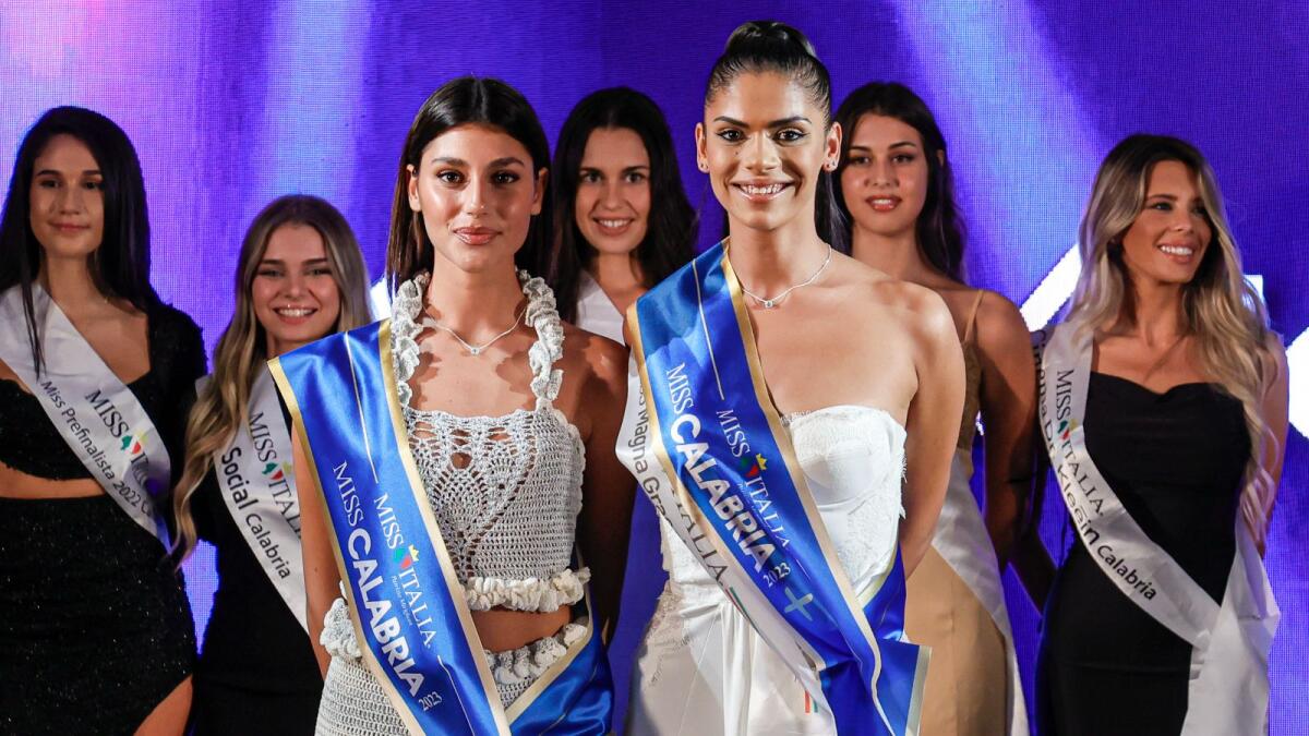 Belvedere Marittimo ospiterà la 32° tappa di Miss Italia Calabria - Le due miss calabresi: Carlotta Caputo - Zari Mastruzzo