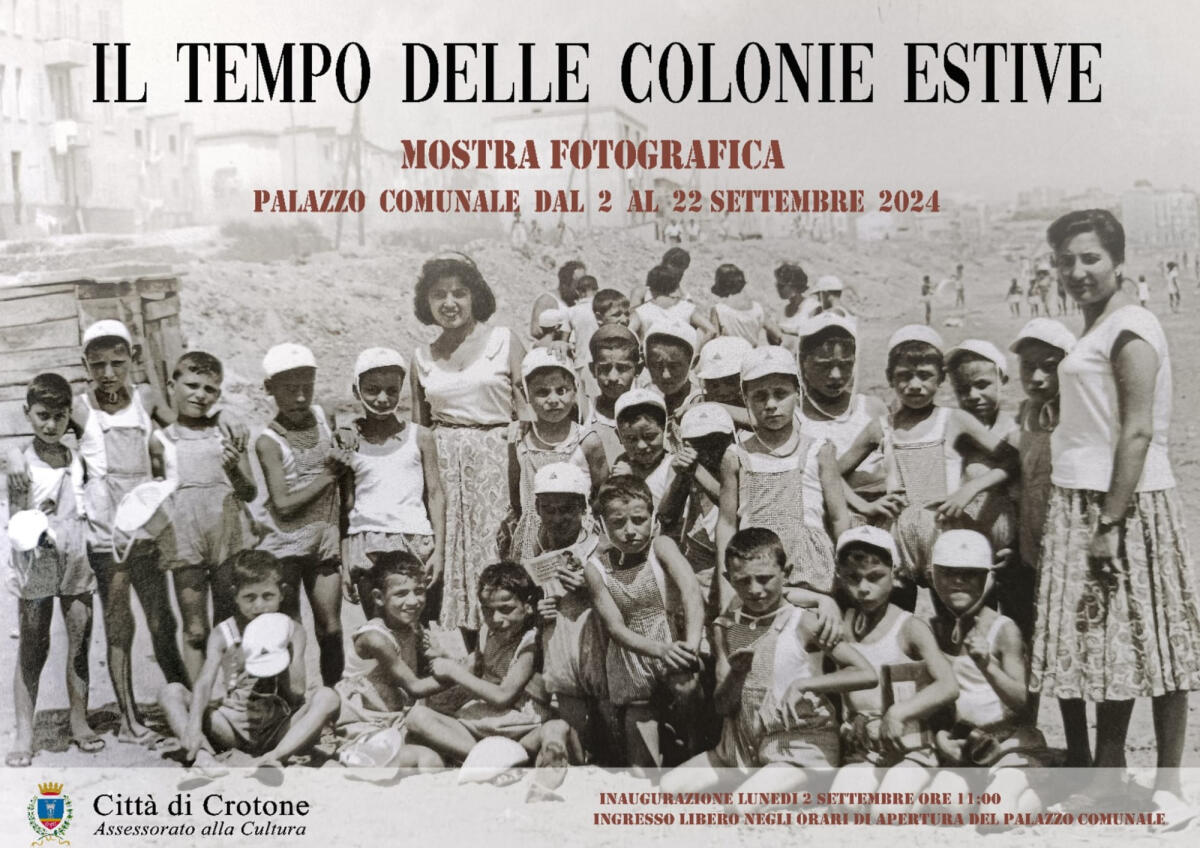 Colonie estive negli anni '50: una mostra racconta la Crotone che fu - 