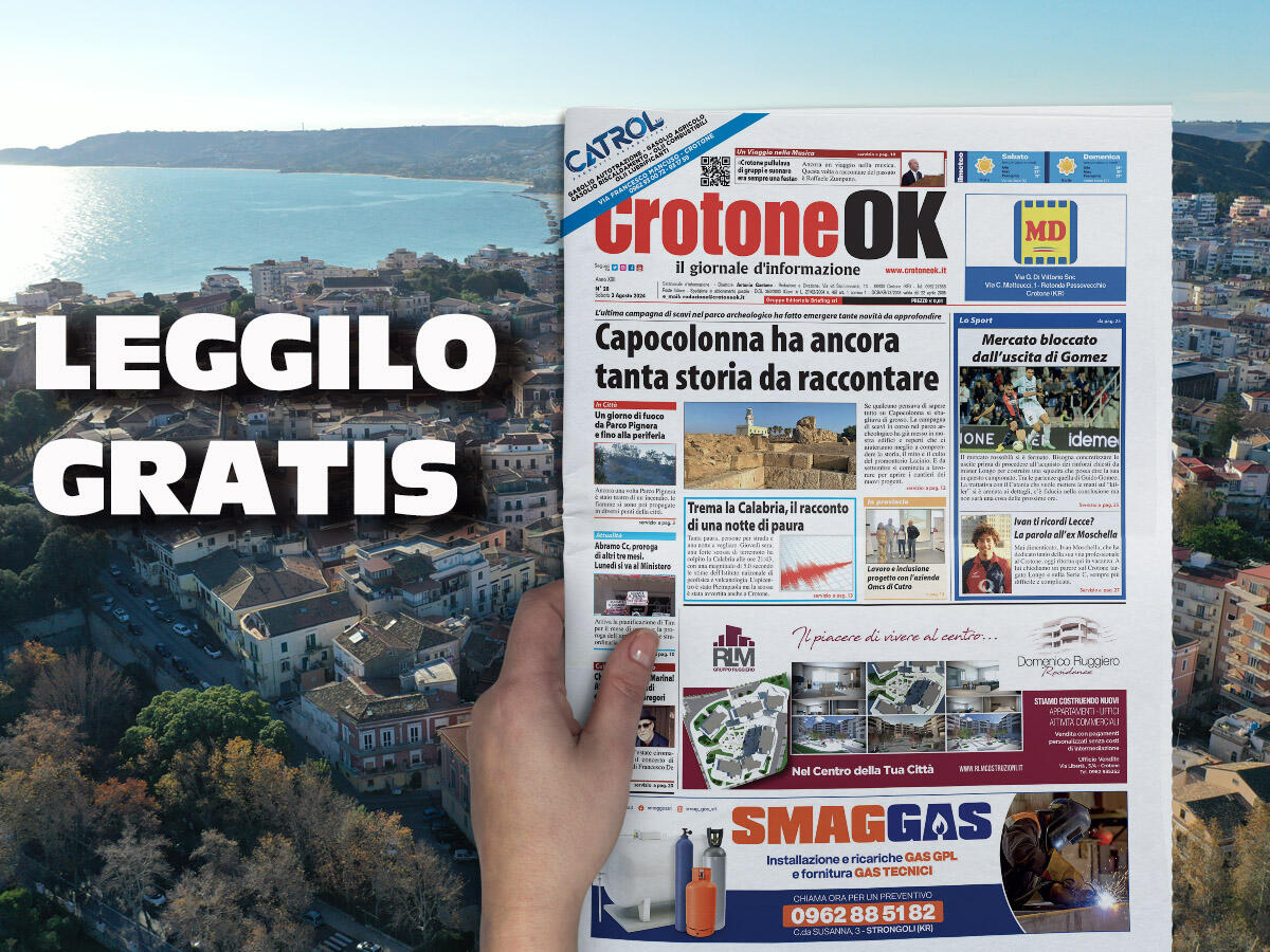 CLICCA QUI E LEGGI SUBITO CROTONEOK - 