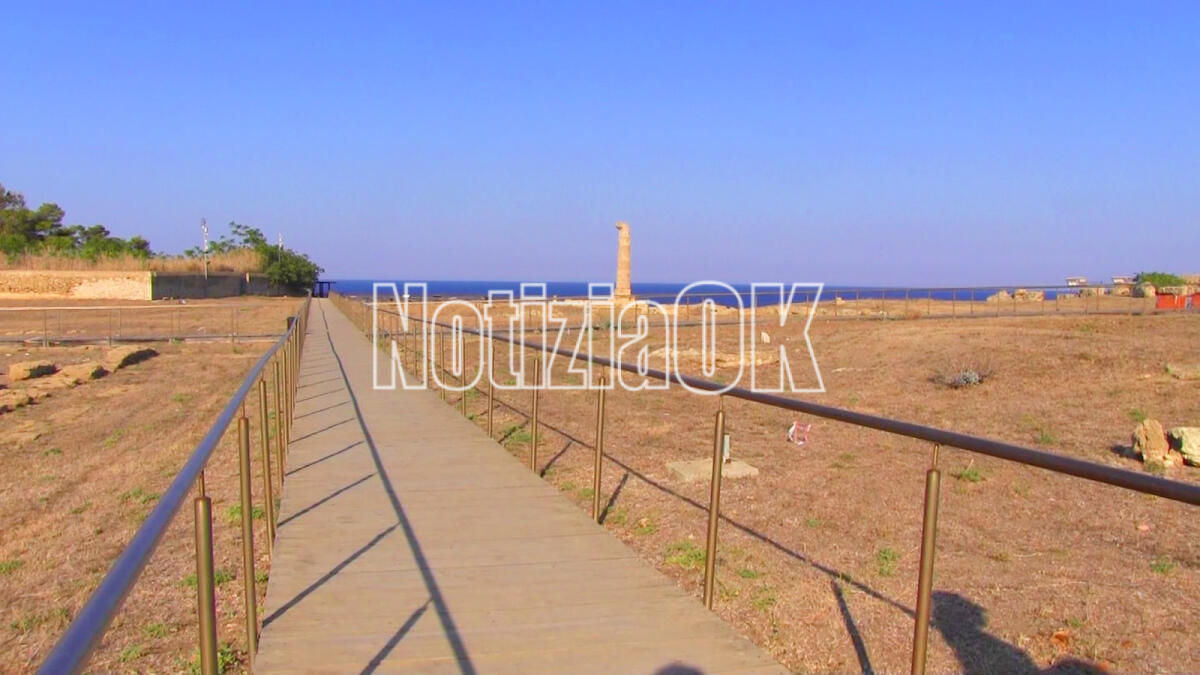 Un nuovo percorso a Capo Colonna: via le passerelle, l'area sacra oggetto di restyling - 