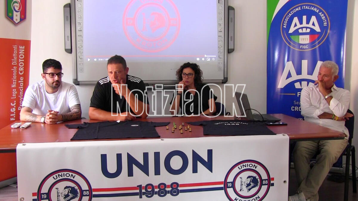 Calcio, si presenta l'Union Kroton 1988: ''L'obiettivo è far crescere i giovani'' - 