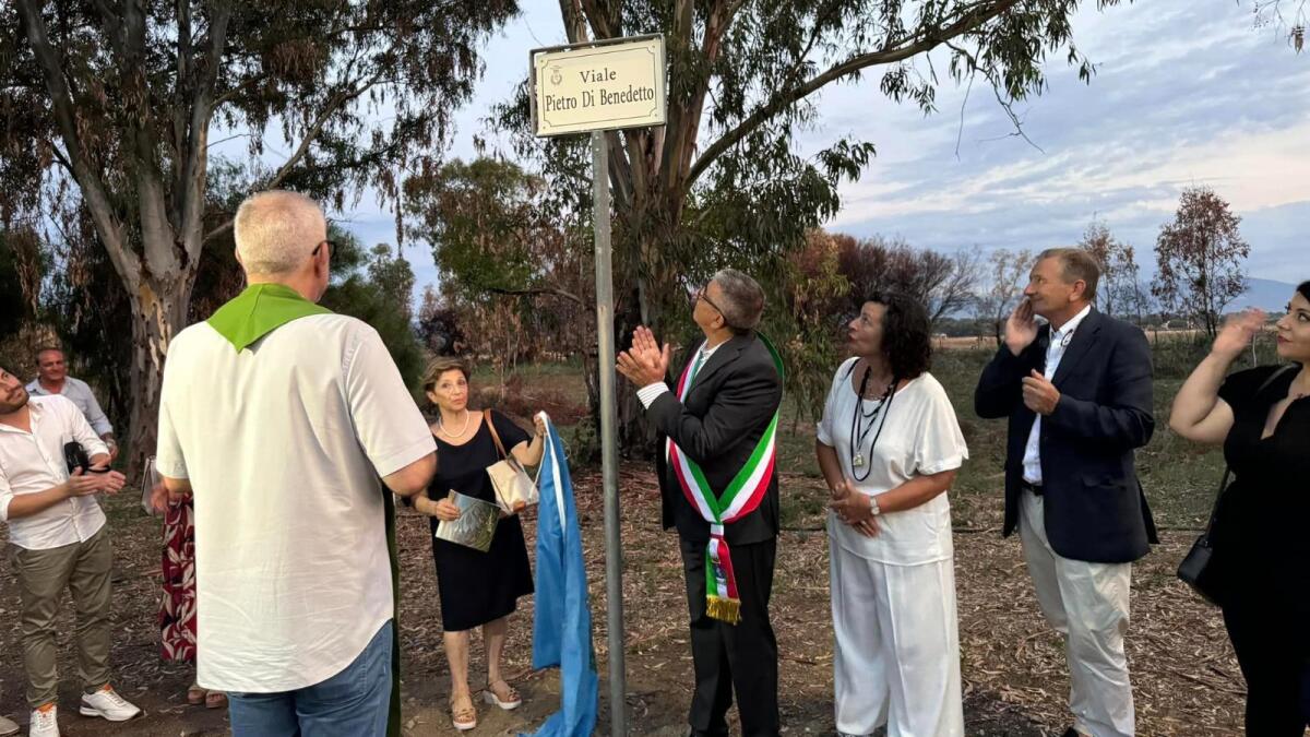 Cassano, intitolate due strade ai fondatori dei laghi di Sibari - 