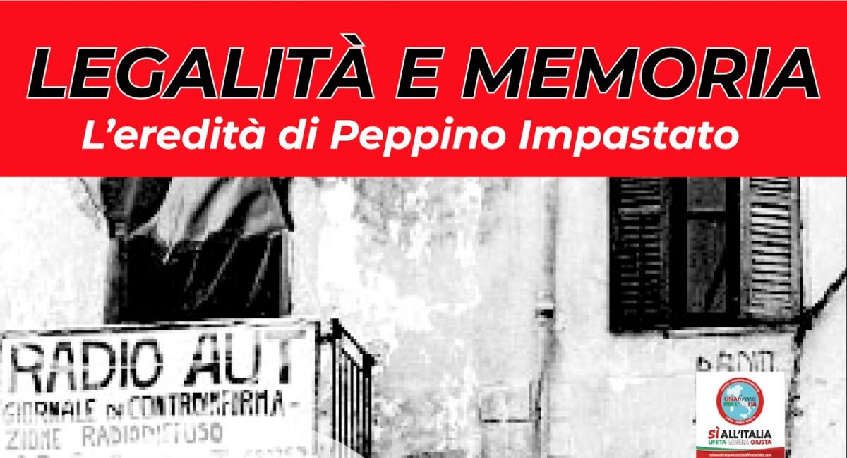 A San Giovanni in Fiore un evento dedicato alla memoria di Peppino Impastato - 