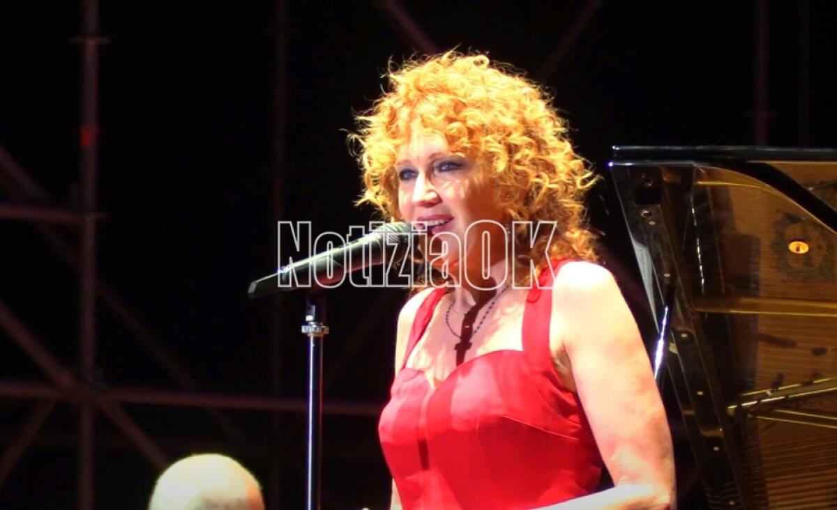 Fiorella Mannoia, live con orchestra a Diamante ed Acri - 