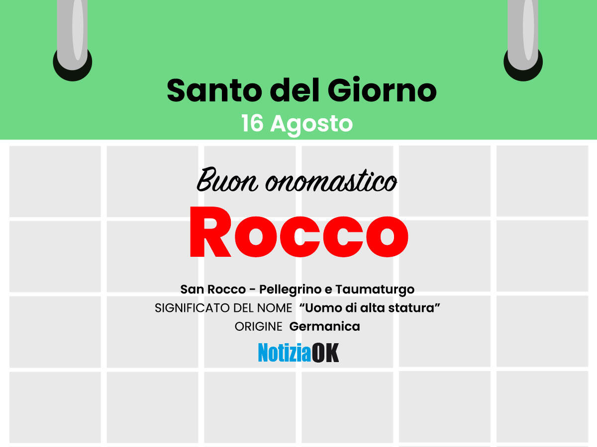 Oggi la Chiesa celebra la memoria di San Rocco -