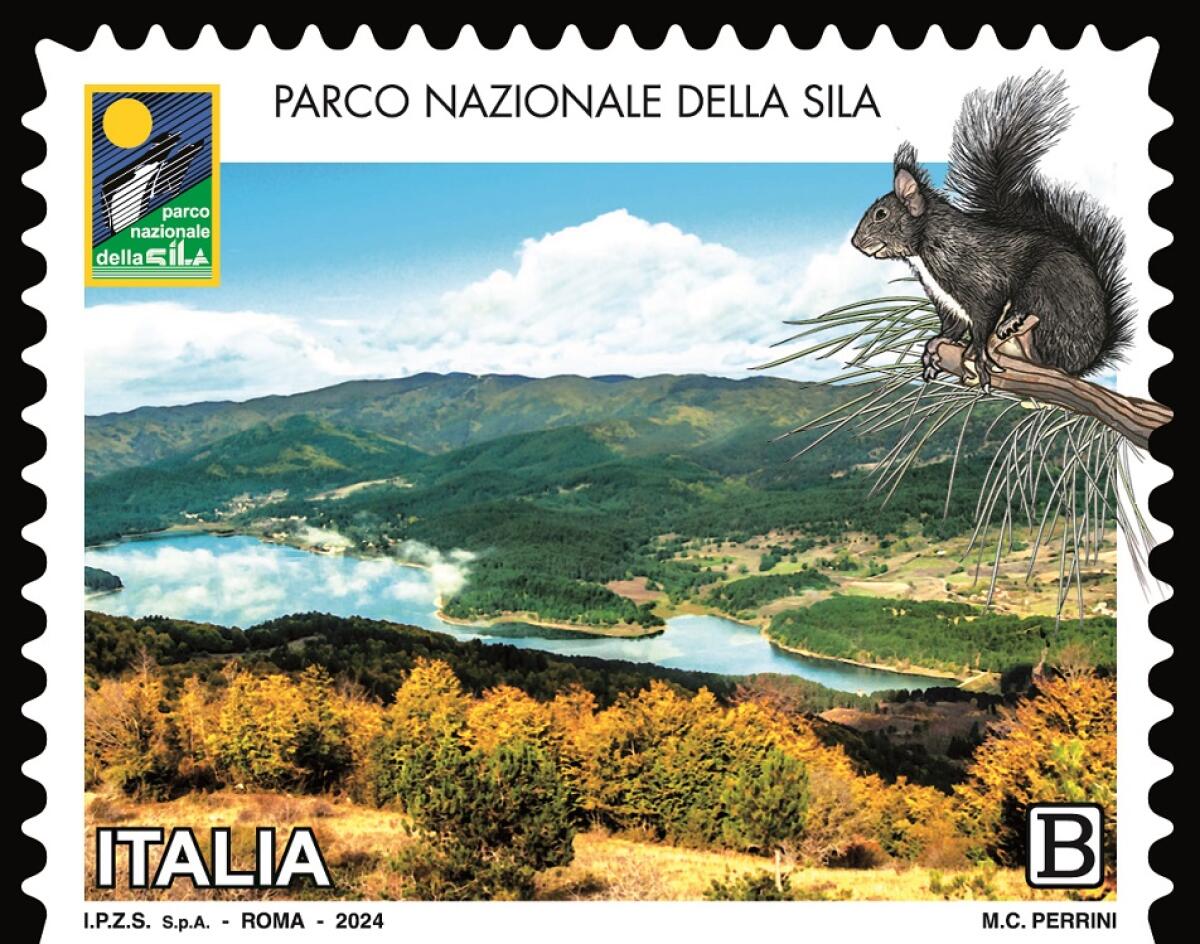 Emesso francobollo celebrativo del Parco Nazionale della Sila - 