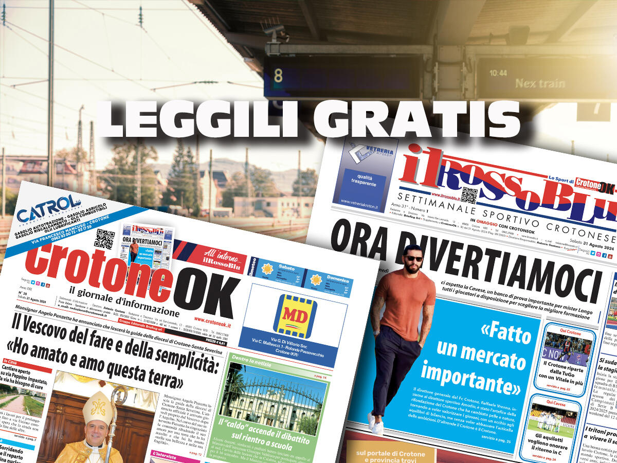 CLICCA QUI E LEGGI SUBITO CROTONEOK - 