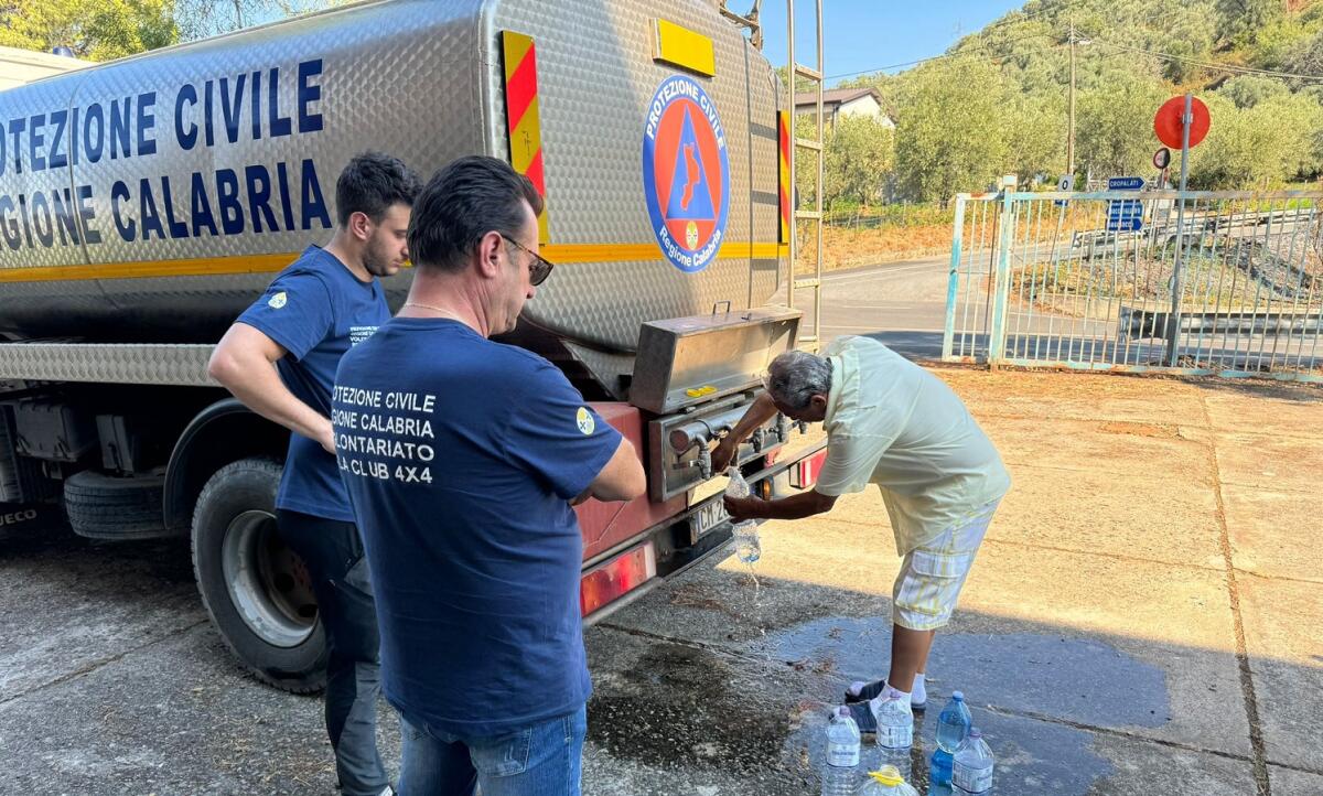 Caloveto: Emergenza idrica, l'attenzione sulle contrade resta altissima - 