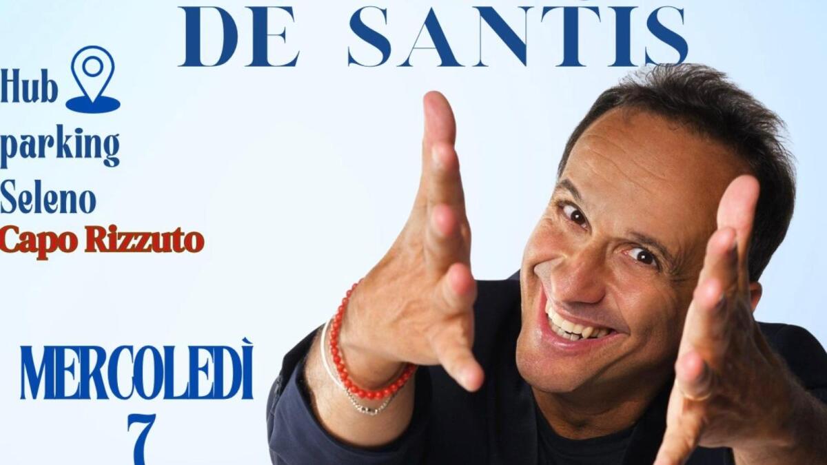 Stasera a Capo Rizzuto si ride con Uccio De Santis - 