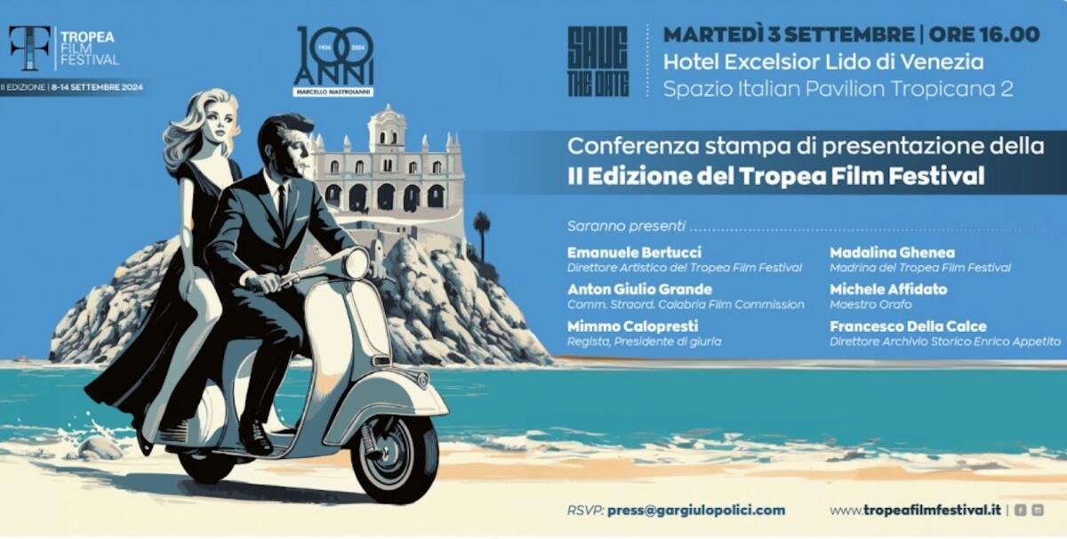 Michele Affidato firma i premi del Tropea Film Festival dedicato a Mastroianni - 