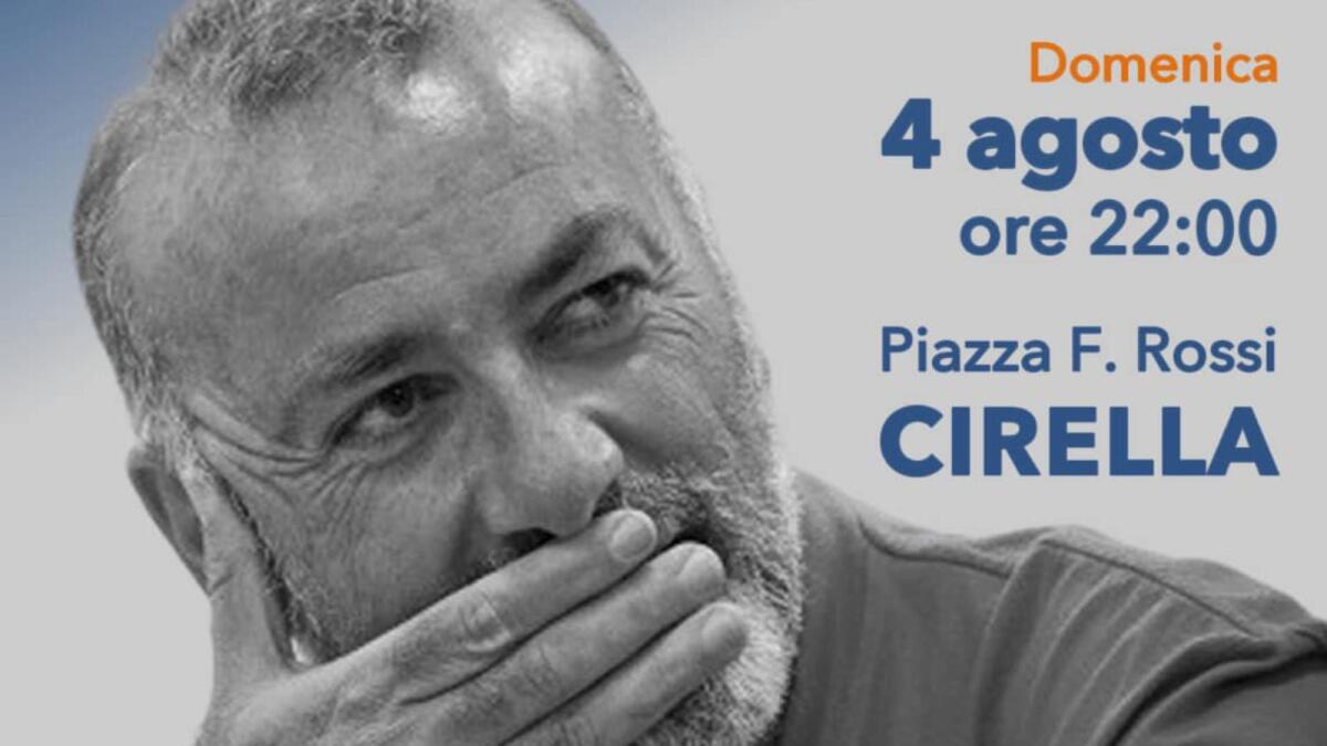 Grande attesa a Cirella per Franco Arminio con i Canti della Gratitudine - 