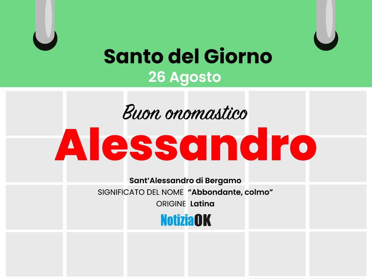 Oggi la Chiesa celebra la memoria di Sant'Alessandro -